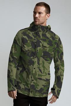 Chamarras Canada Goose Hombre Mexico - Nanaimo Chubasquero Verdes PA2803517